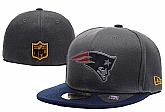 Patriots Team Logo Fitted NFL Hat LXMY (5)